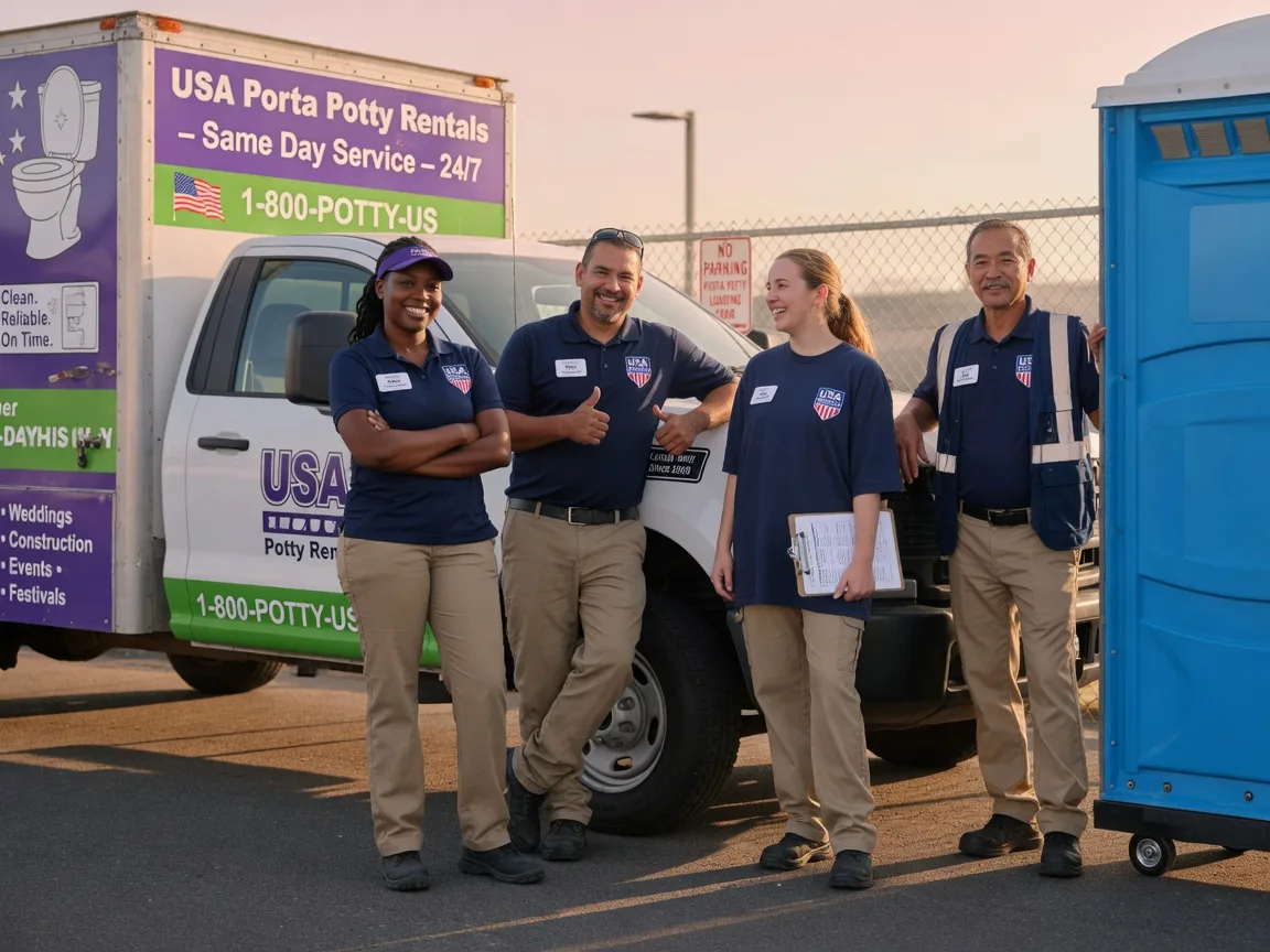Porta Potty Rental company in Chesterfield, MO