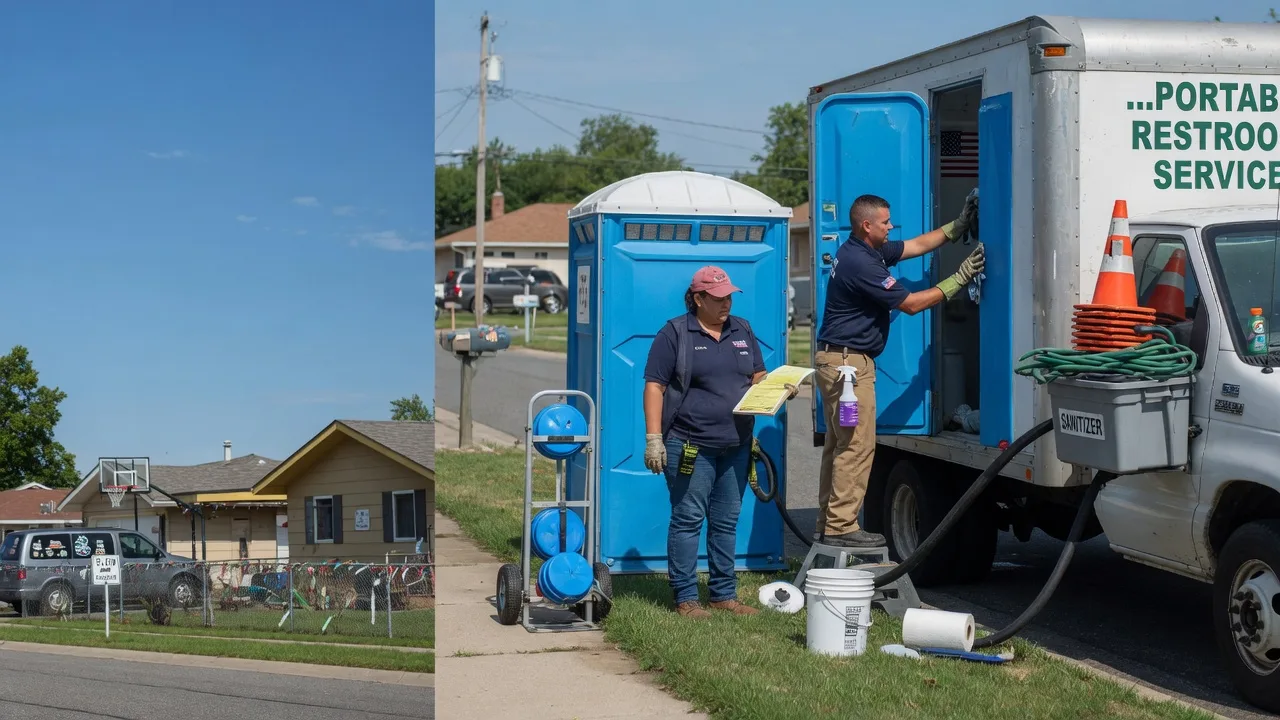 Portable Toilet Rental in Chesterfield, MO near me